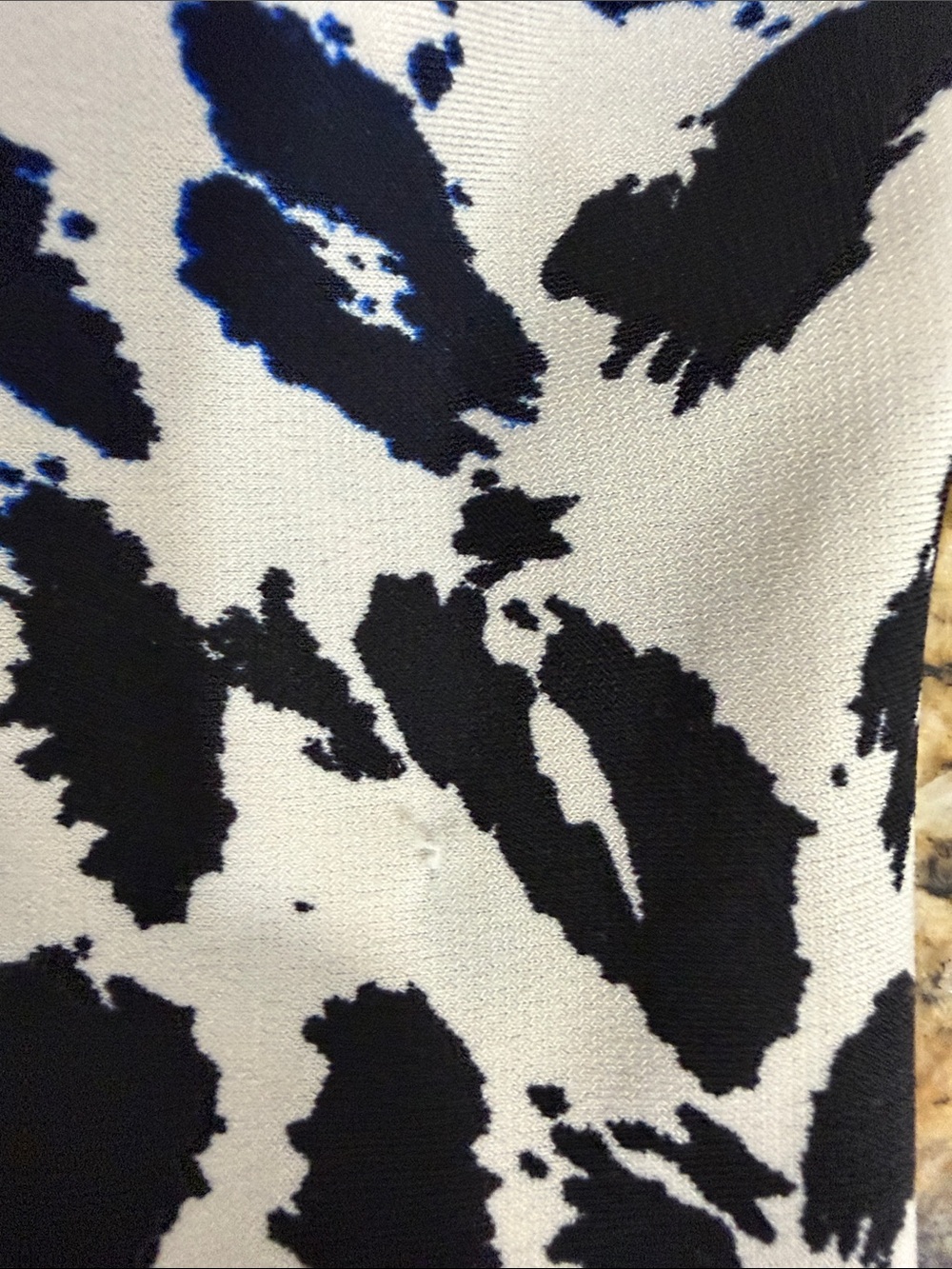 Cache Blue Leopard Paisley Print Halter Keyhole Maxi Dress Size M - Picture 7 of 9